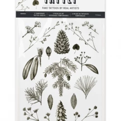 Tattly Conifers Tattoo Sheets BEAUTY