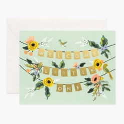 Rifle Paper Co. Welcome Garland Card GIFT