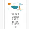 In A Nutshell GIFT Only Fish Greeting Card