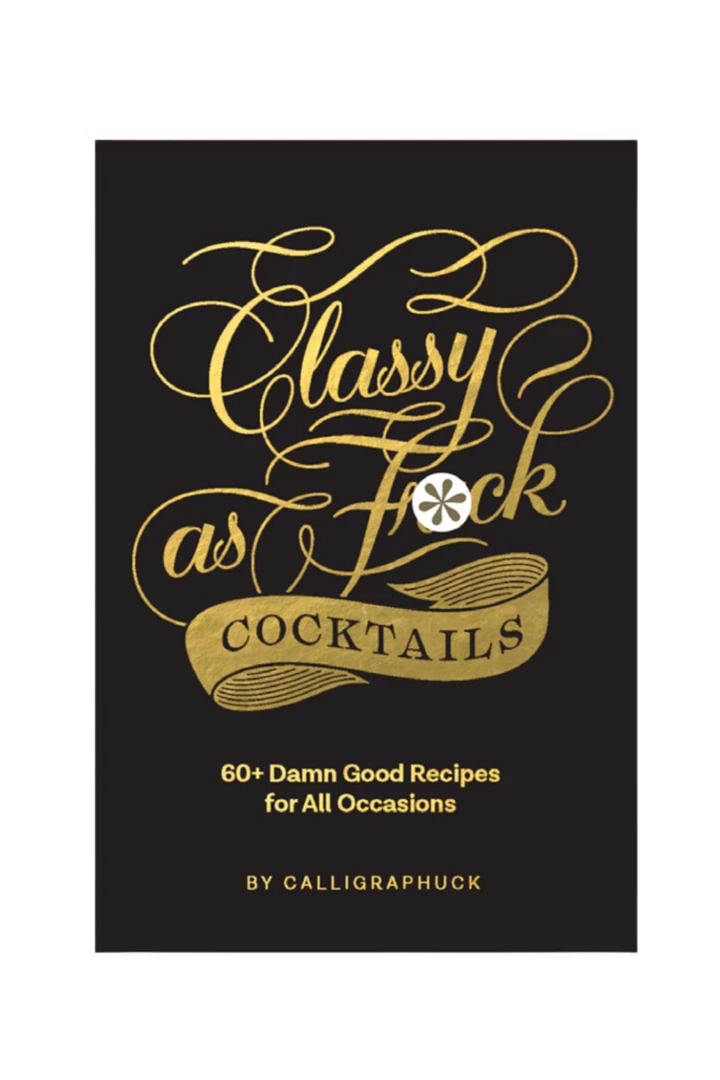 Chronicle Books Classy As Fuck Cocktails GIFT 1 Chronicle Books Classy As Fuck Cocktails GIFT