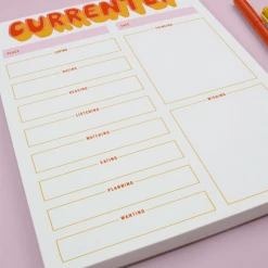 Pipsticks GIFT Currently Notepad