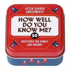 Chronicle Books How Well Do You Know Me Game GIFT