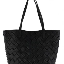 Street Level Oversized Woven Tote Bag