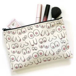 Unblushing Boob Graphic Pouch