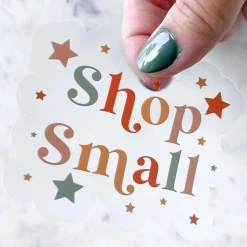 Meaggie Moos Shop Small Stars Sticker STATIONERY