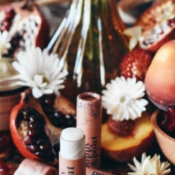BEAUTY Poppy & Pout Pomegranate Peach Lip Balm