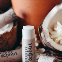 Poppy & Pout Island Coconut Lip Balm BEAUTY