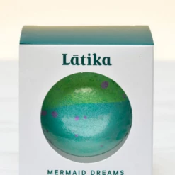 Latika Hand Decorated Bath Bomb - Mermaid Dreams 6 Latika Hand Decorated Bath Bomb - Mermaid Dreams