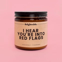 Trial By Fire Red Flags 16oz. Candle GIFT