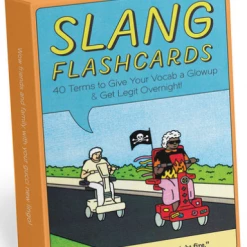 Knock Knock GIFT Slang Flashcards Deck