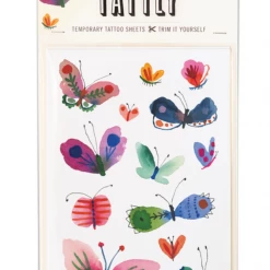 Tattly Butterfly Frenzy Tattoo Sheets BEAUTY