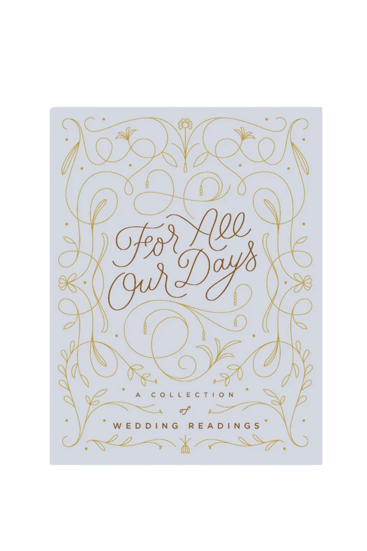 Chronicle Books For All Our Days: Collection Of Wedding Readings WEDDING CAPSULE 1 Chronicle Books For All Our Days: Collection Of Wedding Readings WEDDING CAPSULE