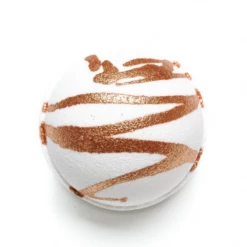 Latika Hand Decorated Bath Bomb - Suntans + Coconuts BEAUTY