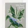 Rifle Paper Co. GIFT Lily Of The Valley Sympathy Card