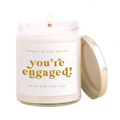 Sweet Water Decor You're Engaged! Soy Candle