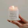 Sweet Water Decor Happy Birthday Soy Candle GIFT