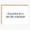 In A Nutshell Take Care Greeting Card GIFT