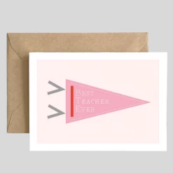 Spaghetti & Meatballs GIFT Best Teacher Ever Greeting Card