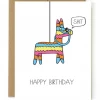 Unblushing Pinata Birthday Card GIFT