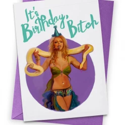 Hello Harlot Britney Bitch Card