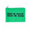 Numo BRIGHTSIDE Might Be Makeup Pouch - Green
