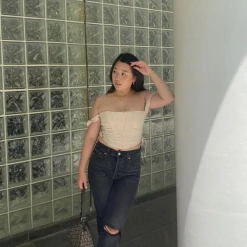 Edit By Nine Our Story Eyelet Corset Top