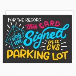 In A Nutshell For The Record Greeting Card GIFT