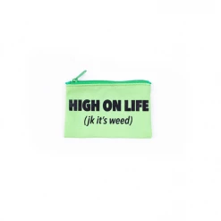 Numo BRIGHTSIDE High On Life Coin Pouch - Lime