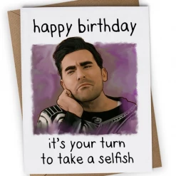 Hello Harlot David Selfish Birthday Card GIFT