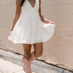 Mustard Seed Checking In Mini Dress NEW ARRIVALS