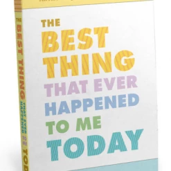 Knock Knock GIFT Best Thing That Ever Happened To Me Today Journal