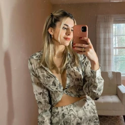 Edit By Nine Change The Game Button Up Top CLOTHING