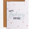 Black Lab Studio Magical Happy Fucking Birthday Card GIFT