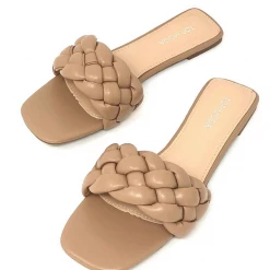 CCOCCI CLOTHING Elle Braided Sandal