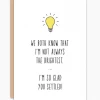 In A Nutshell Brightest Greeting Card GIFT