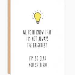 In A Nutshell Brightest Greeting Card GIFT