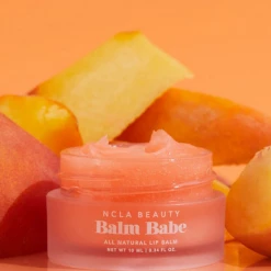 NCLA Beauty Balm Babe Peach Lip Balm
