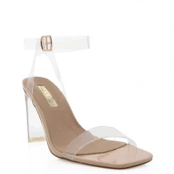 CLOTHING Billini Santiago Clear Patent Heel