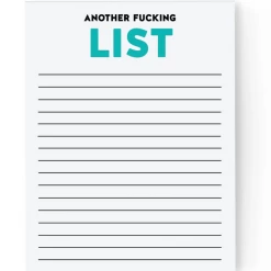 Pretty By Her Another Fucking List Notepad