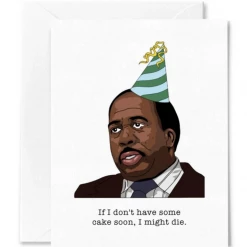 Sammy Gorin GIFT Stanley Cake Birthday Card