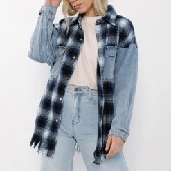 Dance & Marvel Rewind Plaid Contrast Jacket 8 Dance & Marvel Rewind Plaid Contrast Jacket