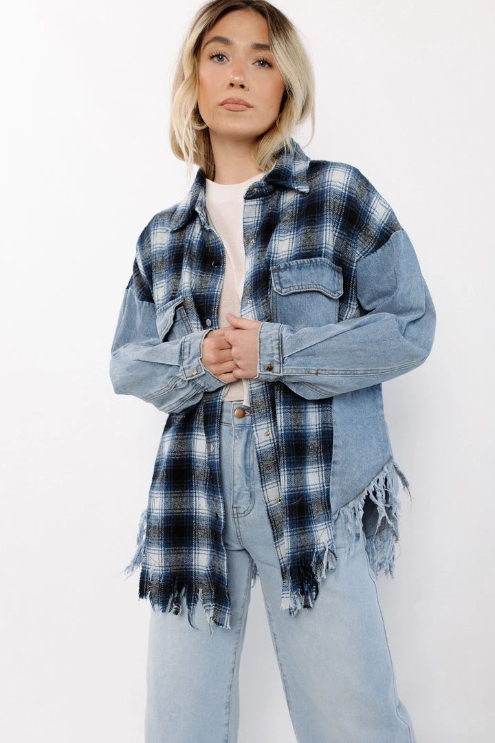 Dance & Marvel Rewind Plaid Contrast Jacket 5 Dance & Marvel Rewind Plaid Contrast Jacket