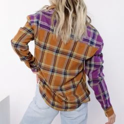 Bailey Rose CLOTHING Slow Down Patchwork Flannel
