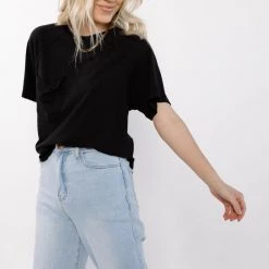 Z Supply Carly Triblend Pocket Tee CLOTHING