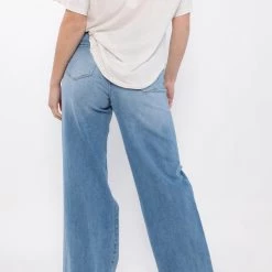 Vibrant CLOTHING Solar Distressed Wide Leg Jeans 7 Vibrant CLOTHING Solar Distressed Wide Leg Jeans