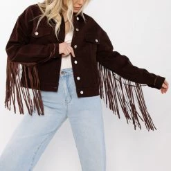 Le Lis CLOTHING Nevada Fringe Coat