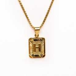 Beautysis Catalina Initial Pendant Necklace TRENDING