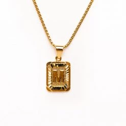 Beautysis Catalina Initial Pendant Necklace TRENDING