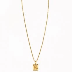 Beautysis Catalina Initial Pendant Necklace TRENDING