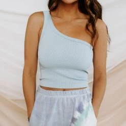 Nikibiki CLOTHING Together As One Shoulder Tank 66 Nikibiki CLOTHING Together As One Shoulder Tank